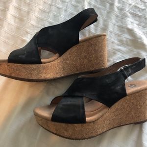 Clark's wedge heels
